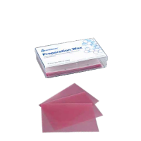 Воск зуботехнический подкладочный, пластины, прозрачно-розовый, твёрдый, размер 120х80 мм, толщина 0,60 мм, в упаковках по 15 шт.