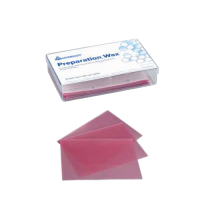 Воск зуботехнический подкладочный, пластины, прозрачно-розовый, мягкий, размер 120х80 мм, толщина 0,70 мм, в упаковках по 15 шт.