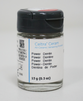 Массы керамические Celtra Ceram дентинные - дентин Celtra Ceram Power Dentin, цвет PD2, 15г.