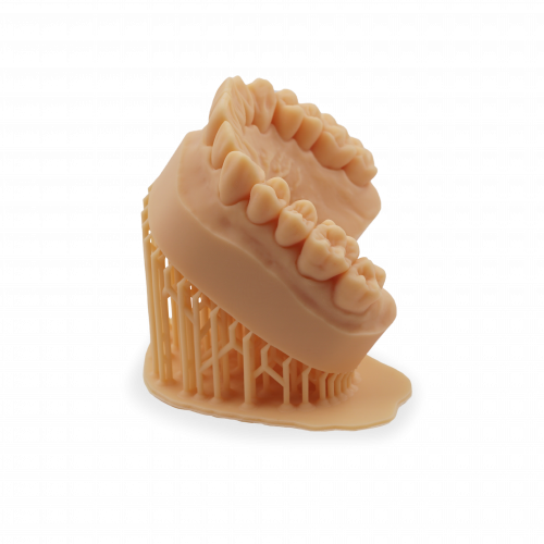 Фотополимер HARZ Labs Dental Peach (бледно-оранжевый). Упаковка 1000 гр. 