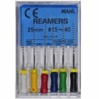 Reamers - дрильборы ручные, длина 25 мм, ISO-10 (6шт). (комп)