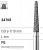 Боры стоматологические алмазные FG 847KR/014, синий, 6шт. ISO код 314546524014.