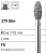 Боры стоматологические алмазные FG 379/033, зел., 6шт. ISO код 314277534033