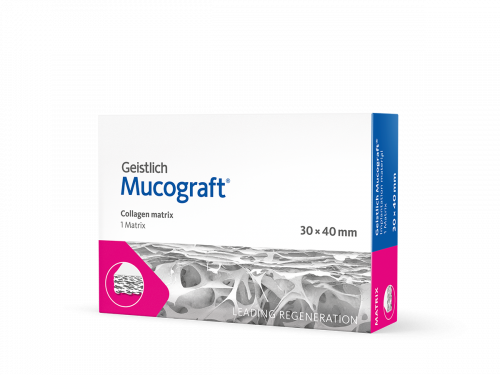 Mucograft 30х40 мм, коллагеновый матрикс для регенерации мягких тканей