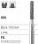 Боры стоматологические алмазные FG 880/012, зел., 6шт. ISO код 314140534012