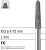 Боры стоматологические алмазные FG 878К/014, зел., 6шт. ISO код 314298534014